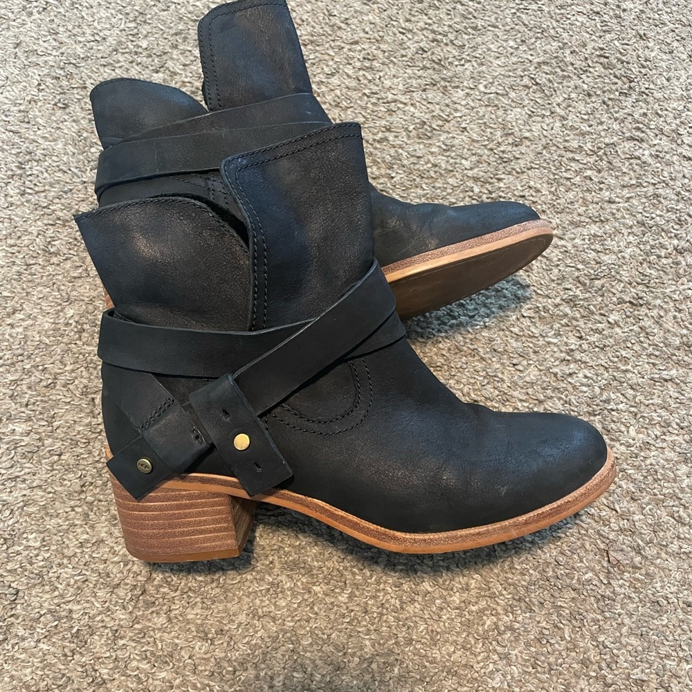 UGG Black Combat & Moto Boots